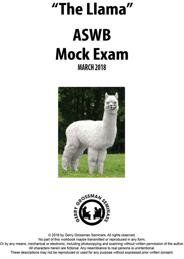 LCSW ASWB Mock Exam, Book